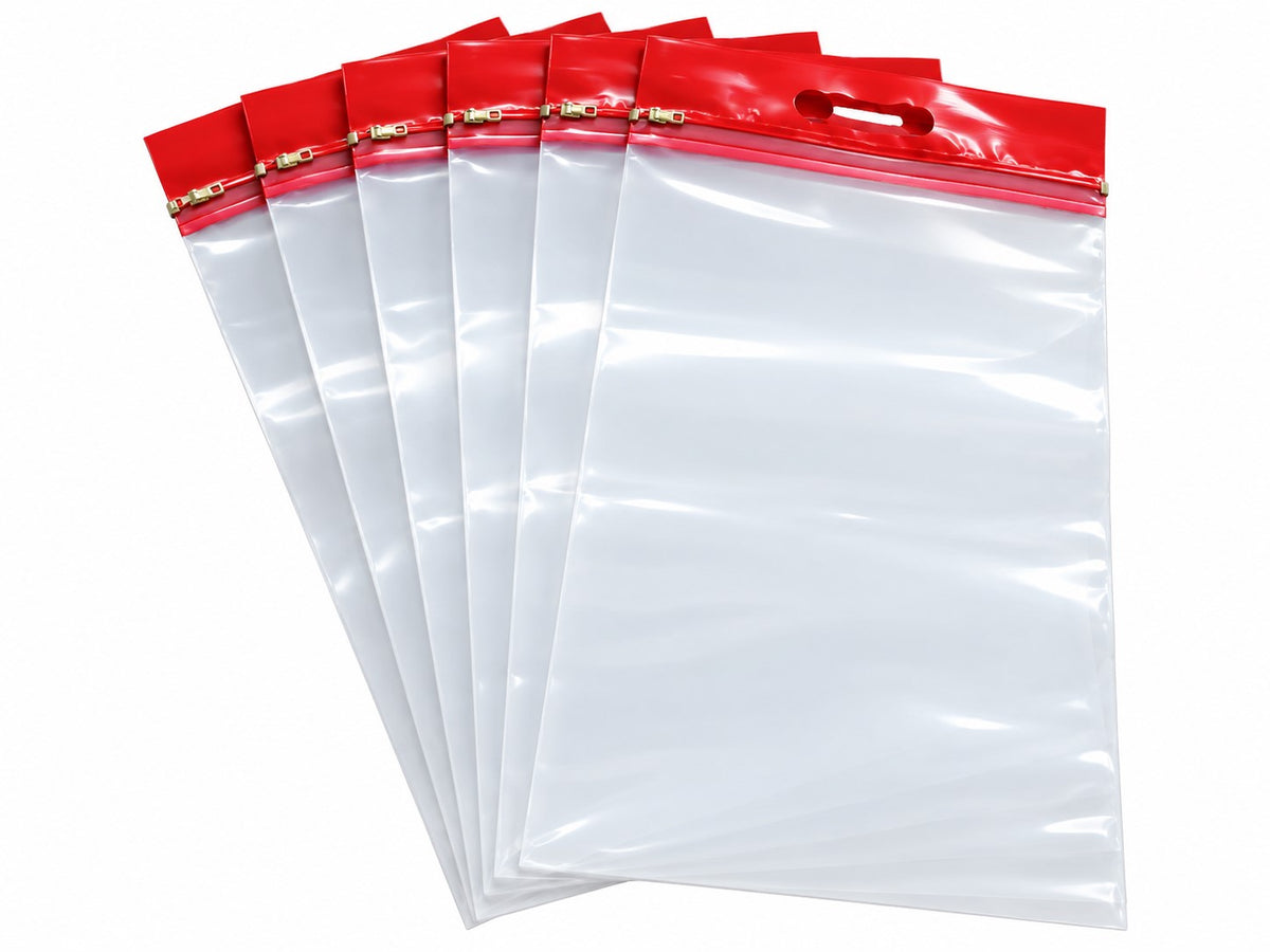 Polyfolio Zipper bags with handle (Price per carton)