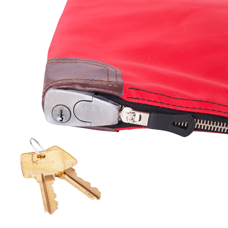 Locking Satchel - Large - Black - BagMasters Australia