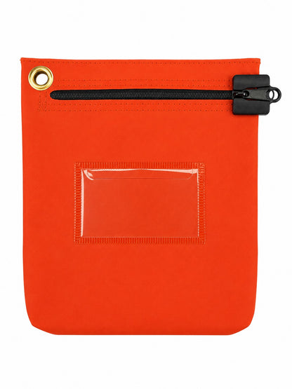 Bagmasters Medium PVC Locking Cash Deposit Bag, Water-Resistant Money Bag with Sewlock & ID Window - BagMasters Australia