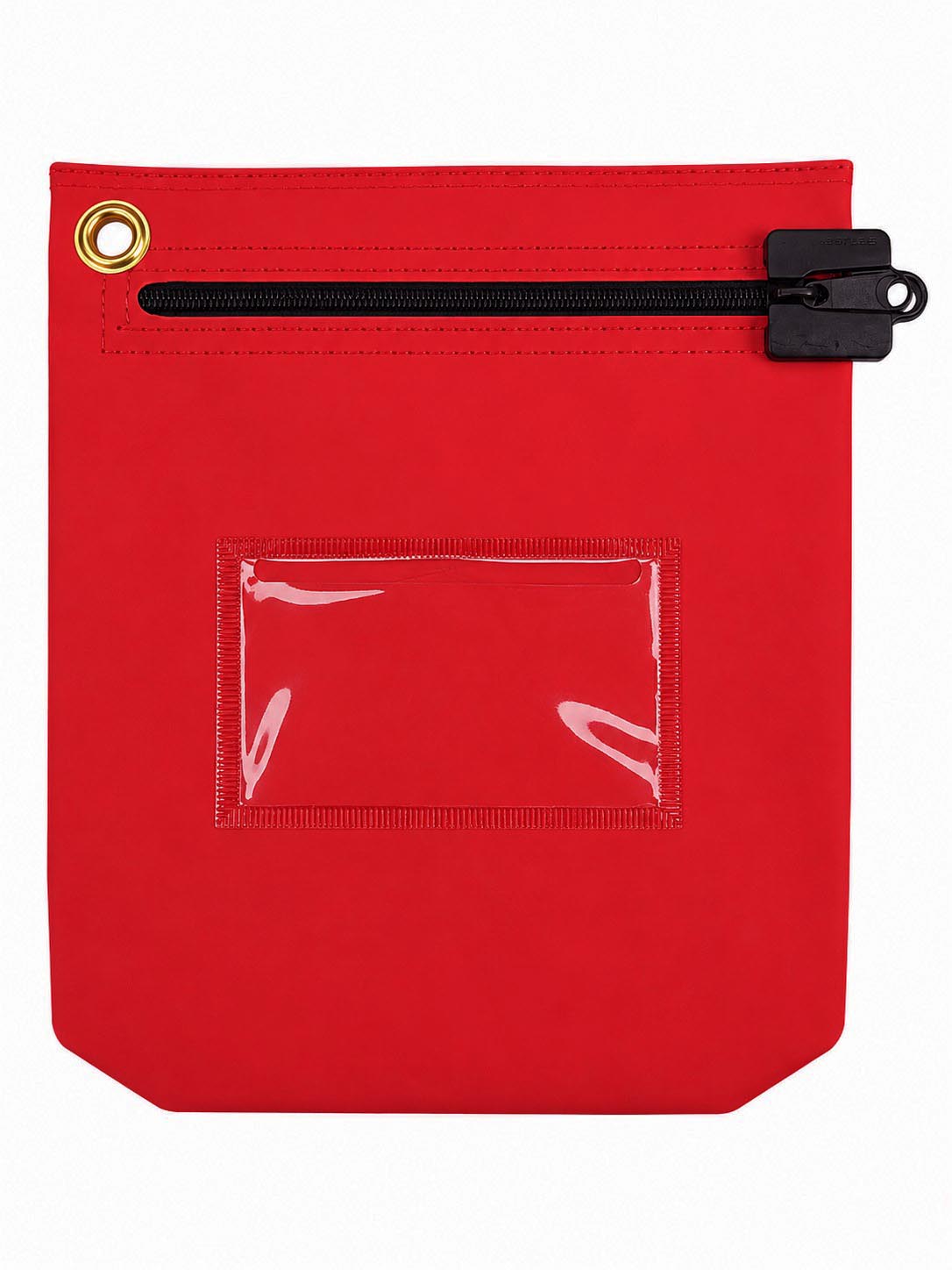 Bagmasters Medium PVC Locking Cash Deposit Bag, Water-Resistant Money Bag with Sewlock & ID Window - BagMasters Australia