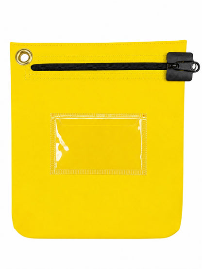 Bagmasters Medium PVC Locking Cash Deposit Bag, Water-Resistant Money Bag with Sewlock & ID Window - BagMasters Australia