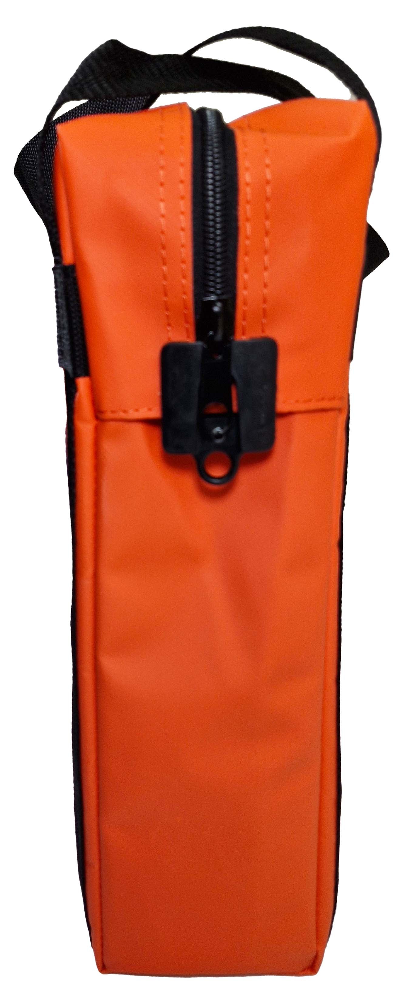 Heavy Duty Transport bag with Large clear pocket (orange) - BagMasters Australia