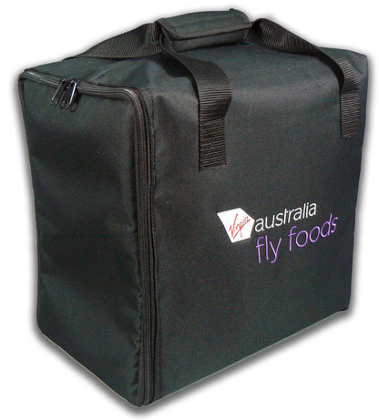 Custom insulated food transport bag - BagMasters Australia