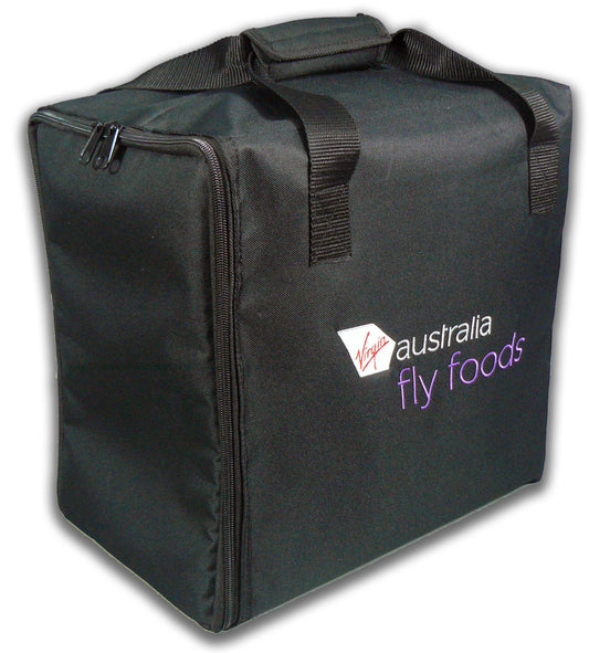 Custom insulated food transport bag - BagMasters Australia