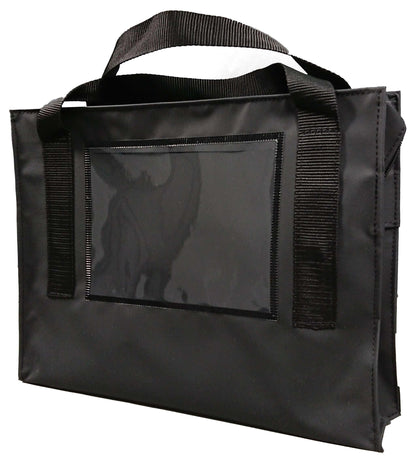 Document Bag - A4 - Black - BagMasters Australia