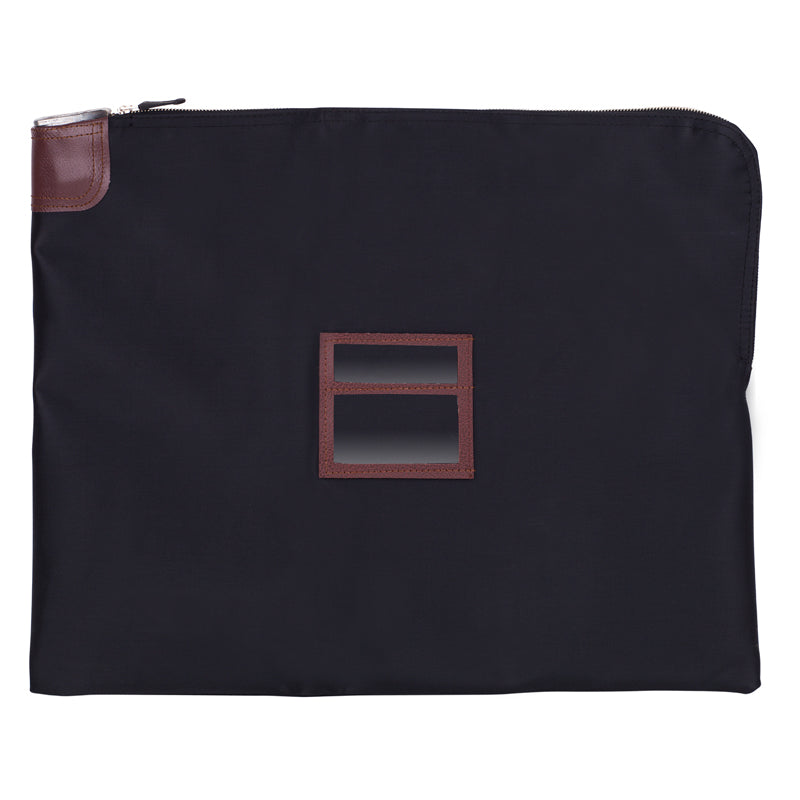 Locking Satchel - Large - Black - BagMasters Australia