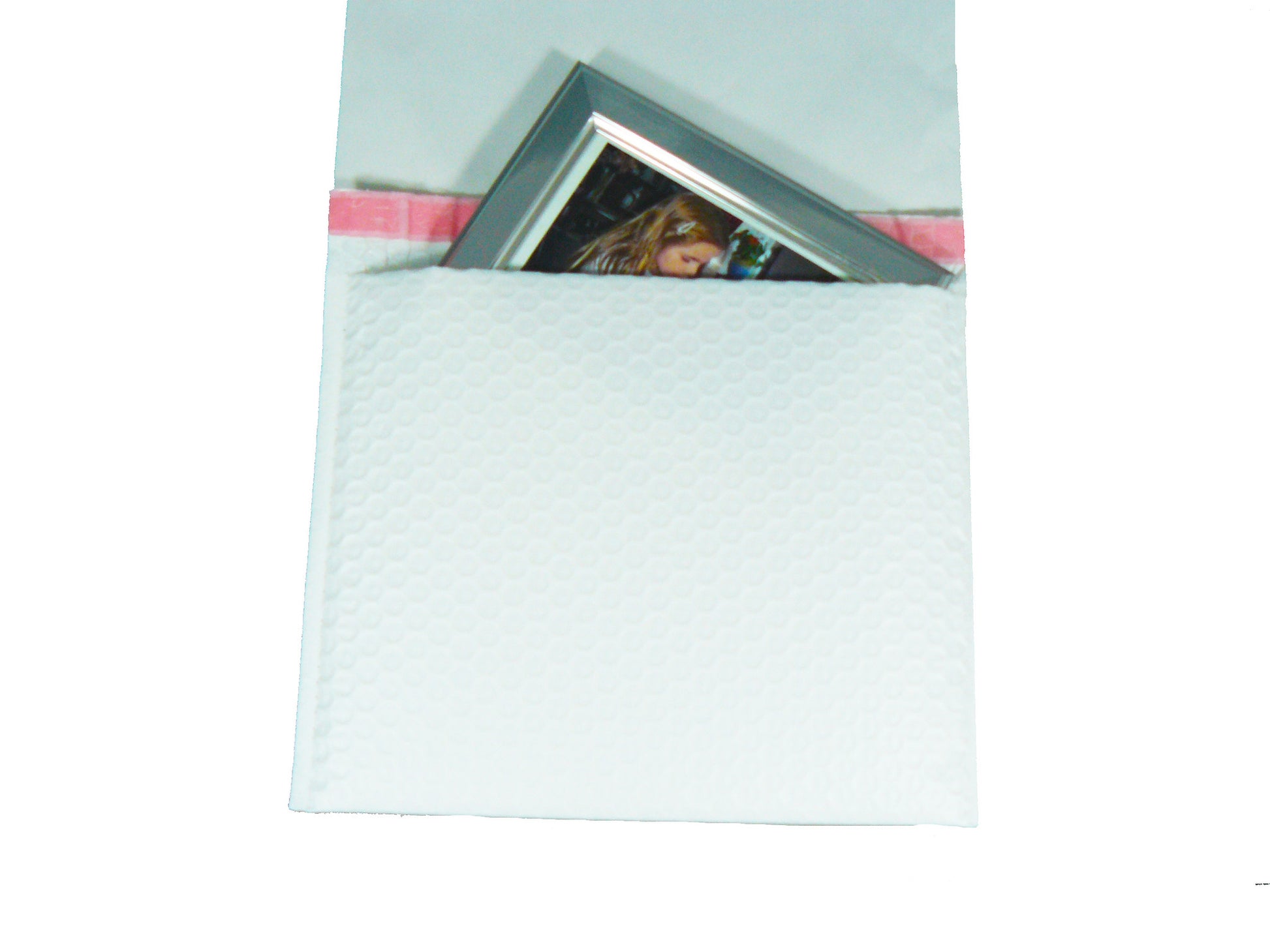 Padded Mailer with Banner (White - side opening) Price per carton - BagMasters Australia