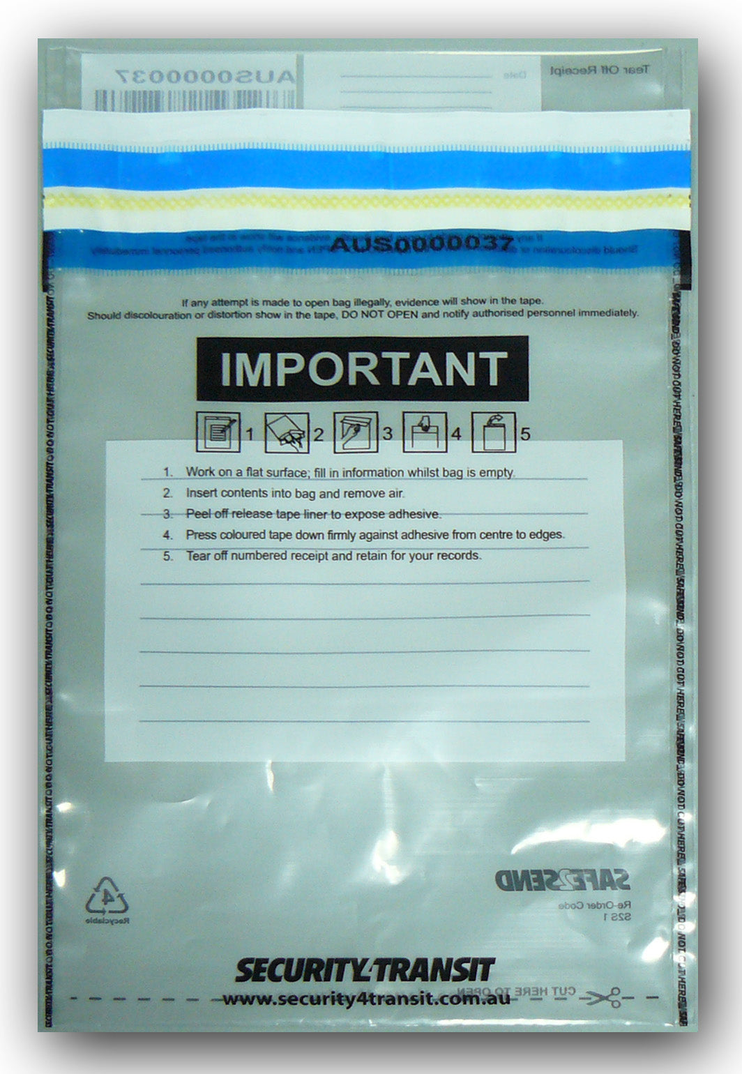 Skim Bag (clear) - BagMasters Australia