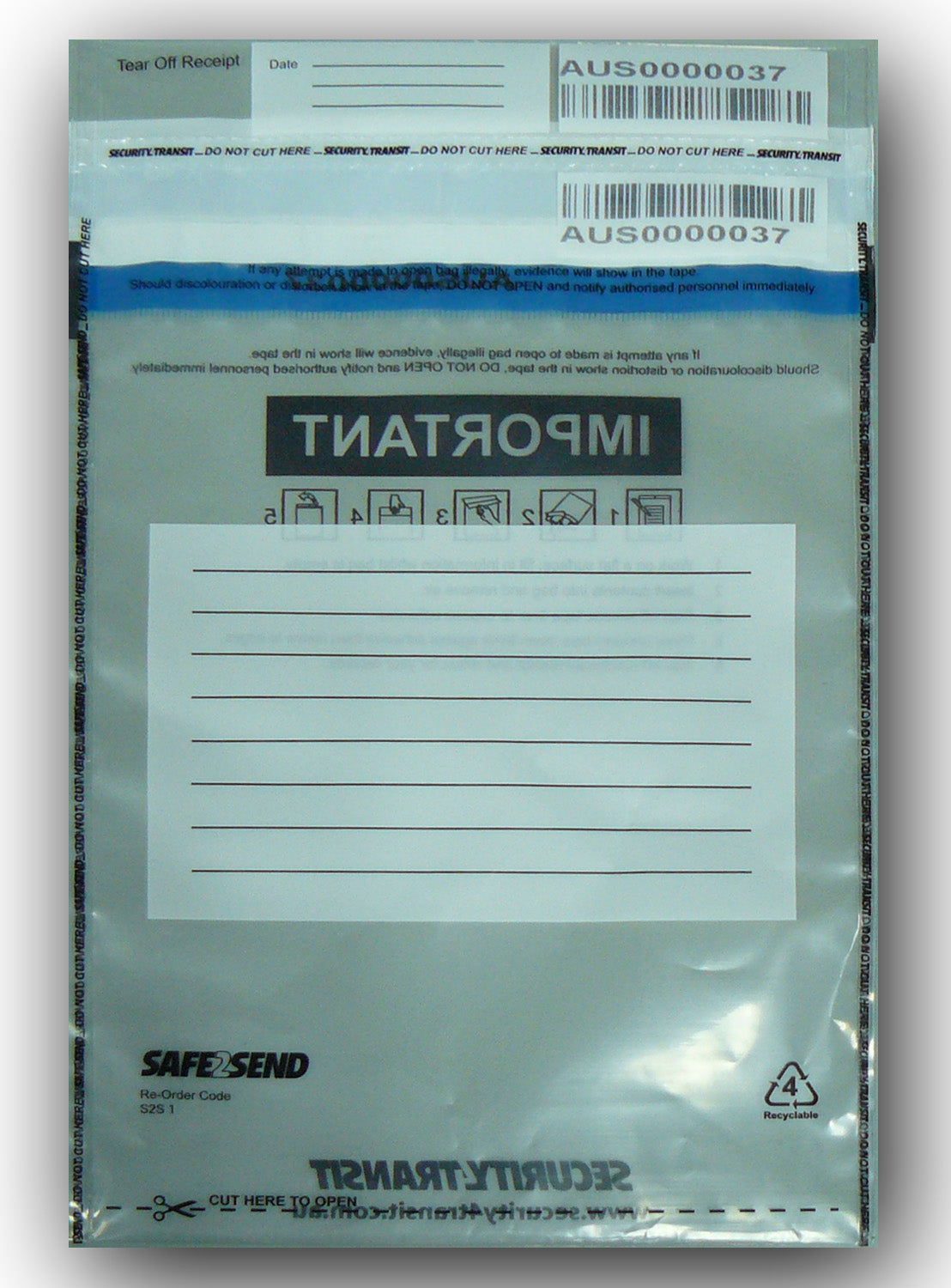 Skim Bag (clear) - BagMasters Australia