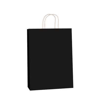 Black Kraft w/twist handle  (price per 250) - BagMasters Australia