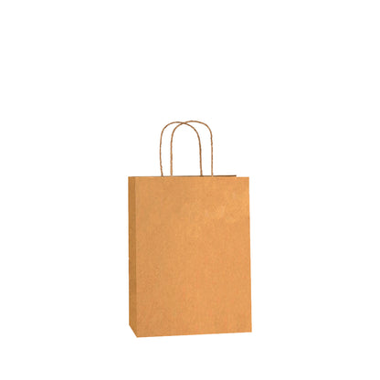 Brown Kraft w/twist handles (price per 250) - BagMasters Australia