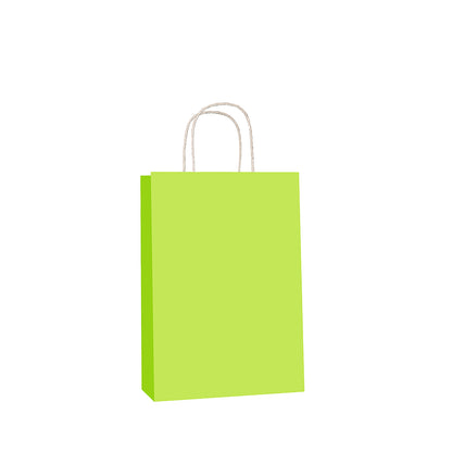 Green Kraft w/twist handle  (price per 250) - BagMasters Australia